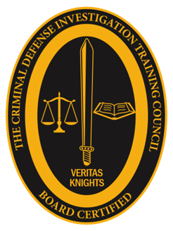 Criminal Defense Investigation Training Council Logo Criminal Defense Investigation Training Council Logo