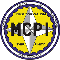 Michigan Council of Professional Investigators Logo Michigan Council of Professional Investigators Logo